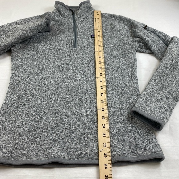 Patagonia Women's Better Sweater
Gray 1/4 Zip Popover‎ Sz S - Picture 7 of 10